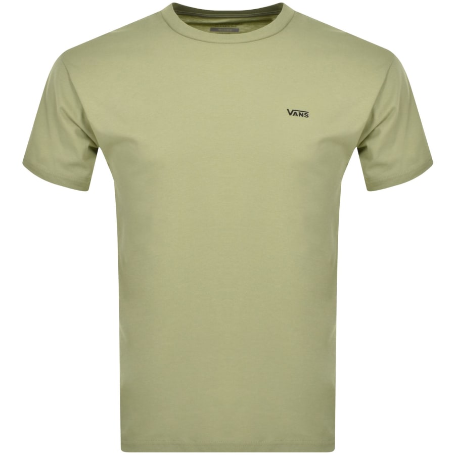 Vans t shirt yellow cheap